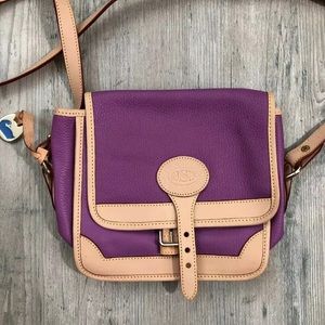 Dooney & Bourke Happy Leather Saddle Crossbody bag